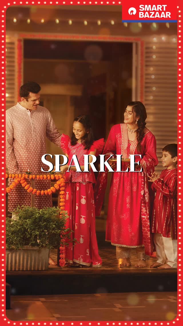 This Tyohaar, let your familys style shine brighter than the lights. Discover outfits that light up every celebration