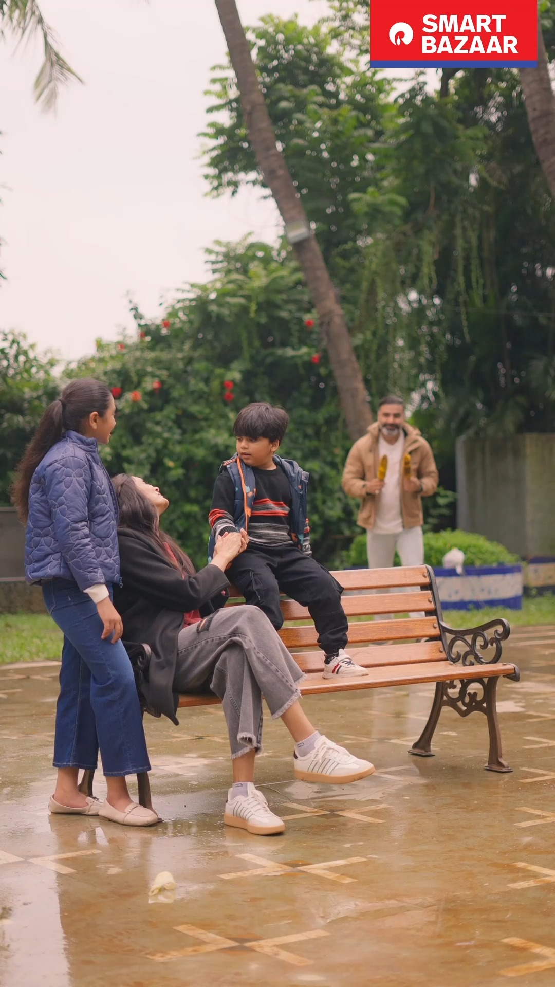 Comfortable layers, winter snacks, and time well spent with family