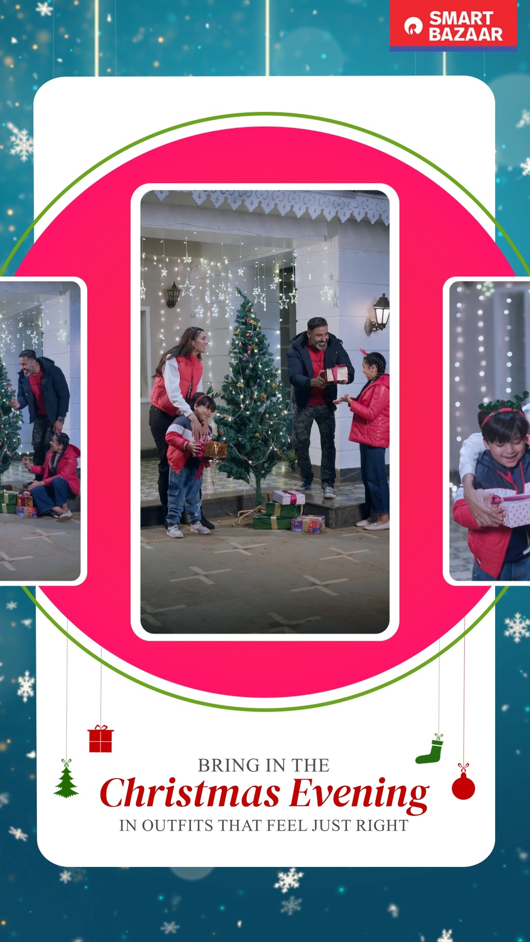 Christmas evenings are best spent with family, laughter, and warm outfits. Celebrate Christmas in style with SMART Bazaar