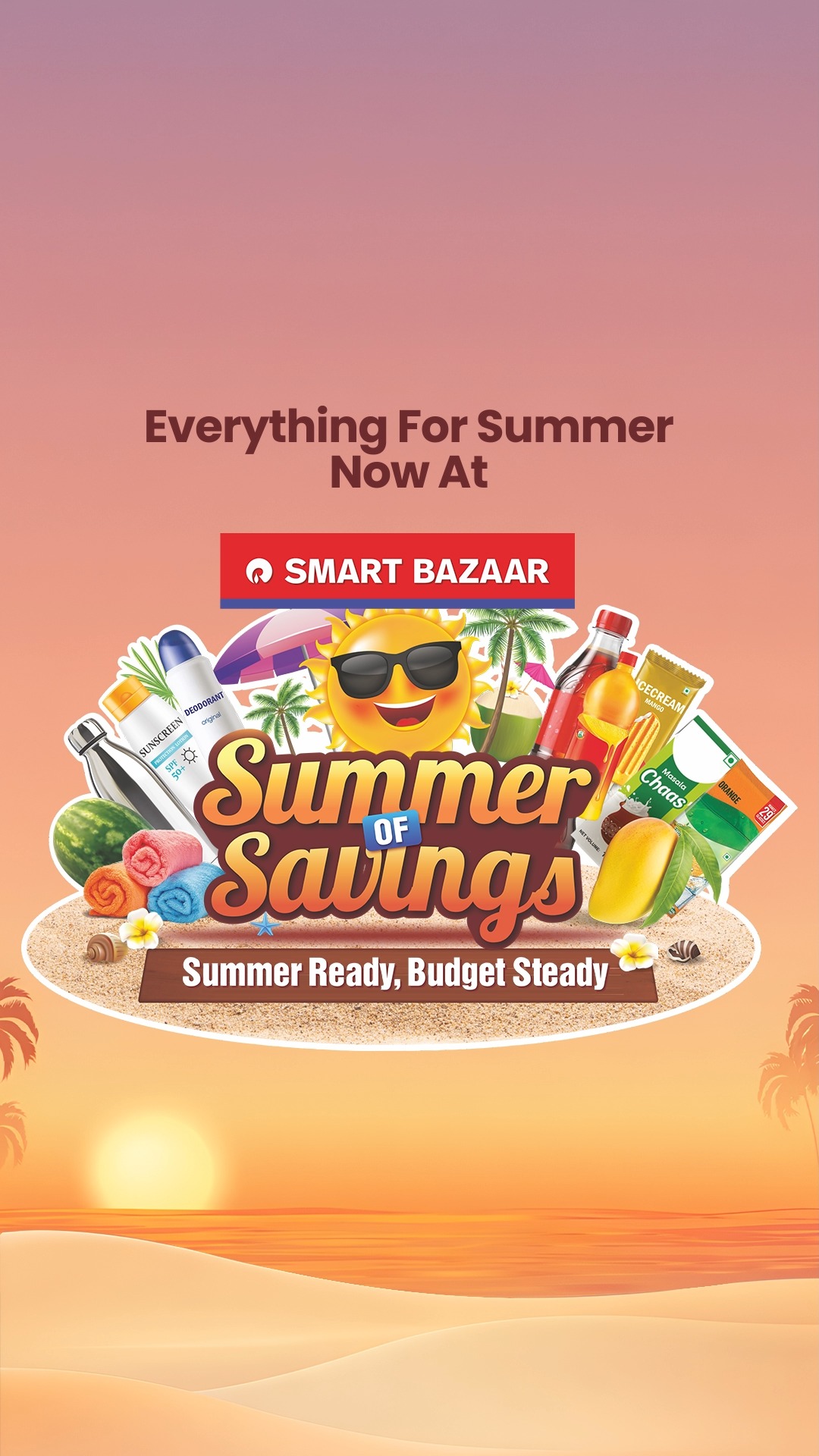 This summer, step out prepared with everything from daily must haves to heat beating essentials