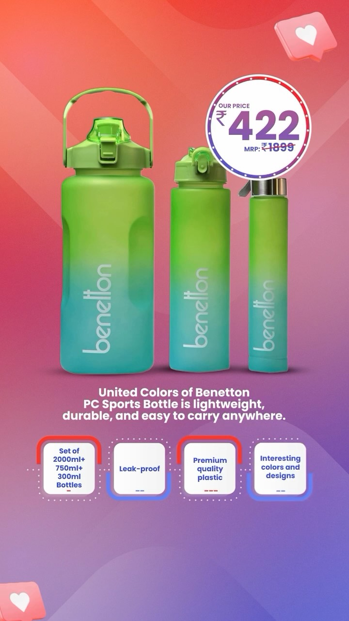 No matter where the day takes you, keep hydration within easy reach