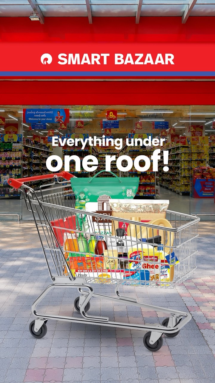 Whats the first section youre heading to when you enter Smart Bazaar Drop your answer in the comments SMARTBaza...