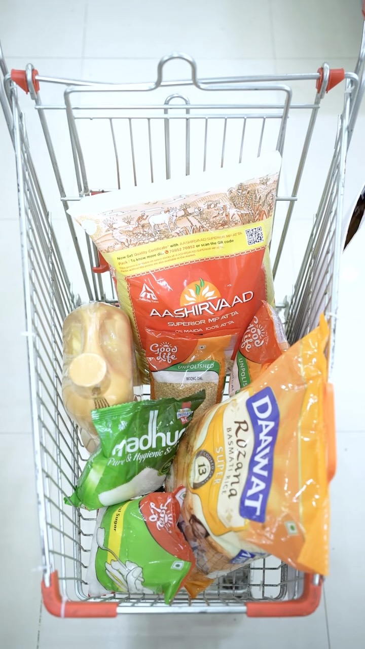 Your monthly grocery list starts here