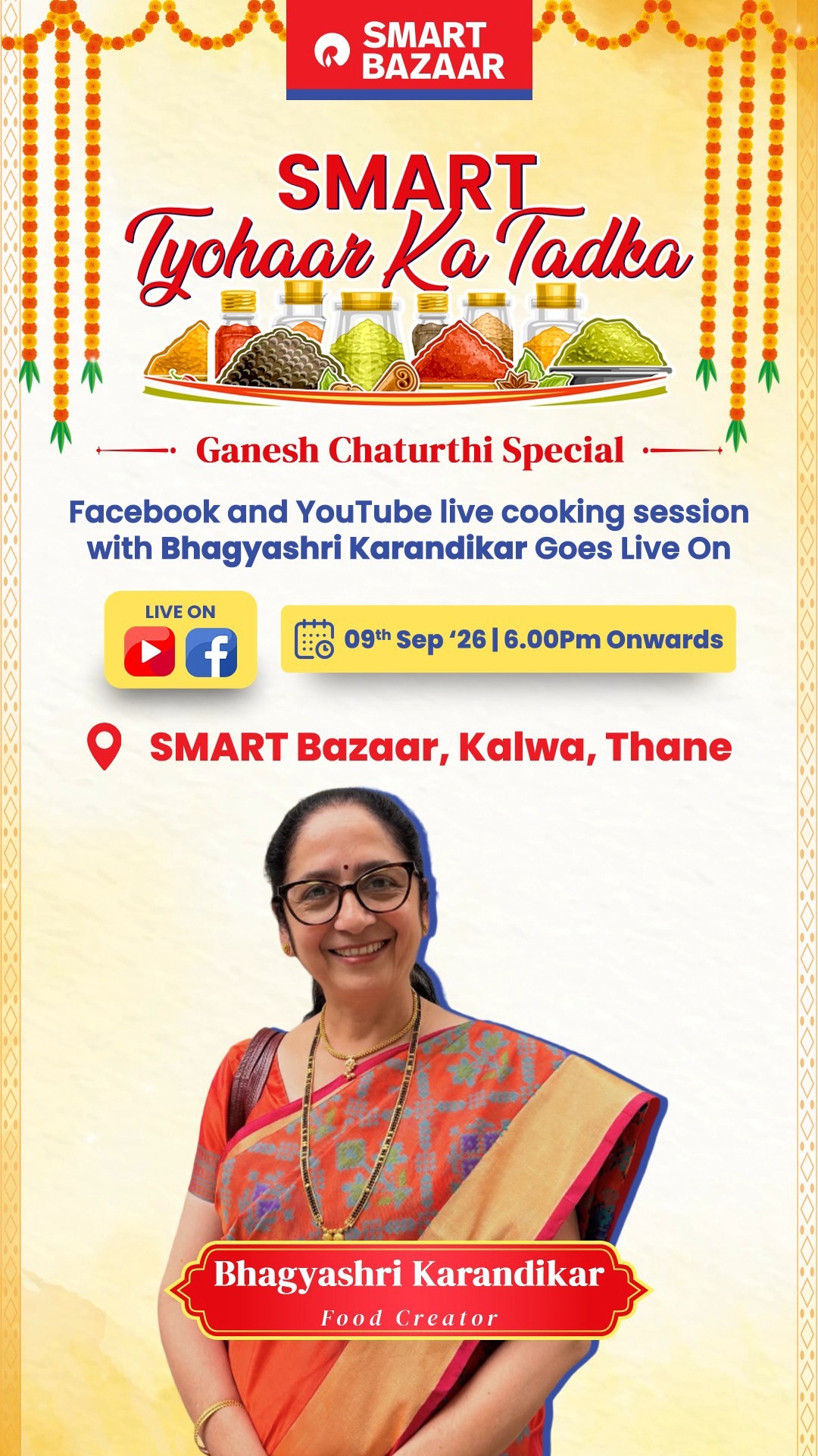 Make your Ganesh Chaturthi preparation more special with SMART Bazaar