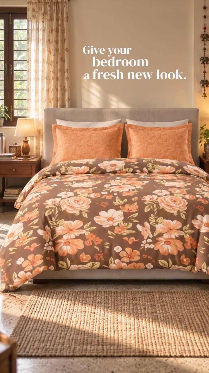 Make your everyday space feel a little more beautiful with the right bedsheet