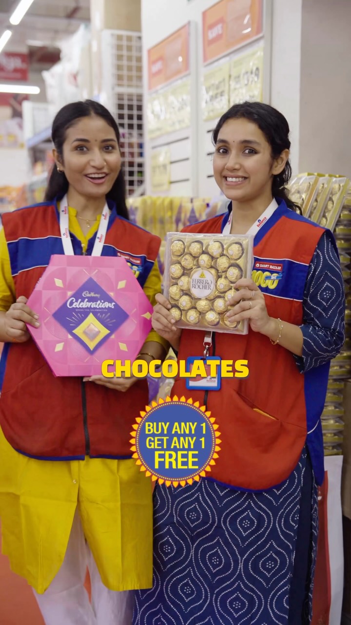 Iss Diwali, shopping ho jaaye double SMART Bazaar ki Diwali Ready Sale mein paayein Buy 1 Get 1 FREE offers aur dher saare ...