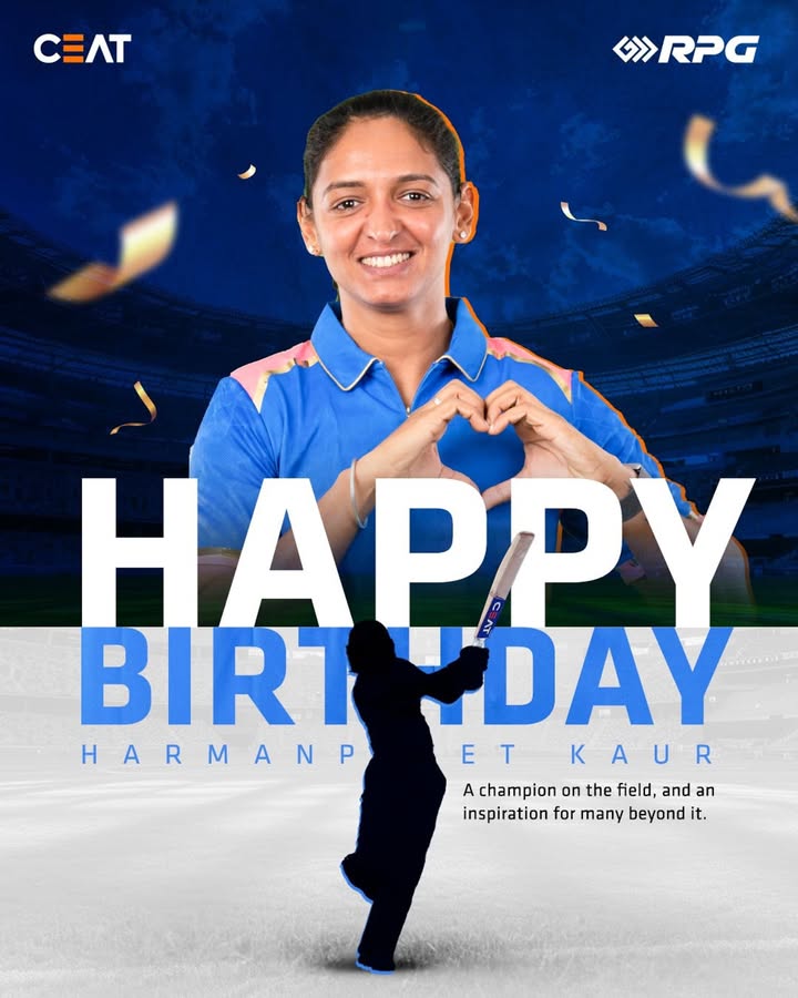 Leading with power, playing with passion Wishing you a very happy birthday imharmanpreet kaur