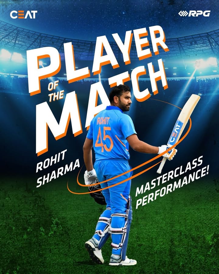 Stepping up, standing out, and stealing the show Rohitsharma hitman INDvsNZ ChampionsTrophy2025 CT2025 CEAT ThislsR...