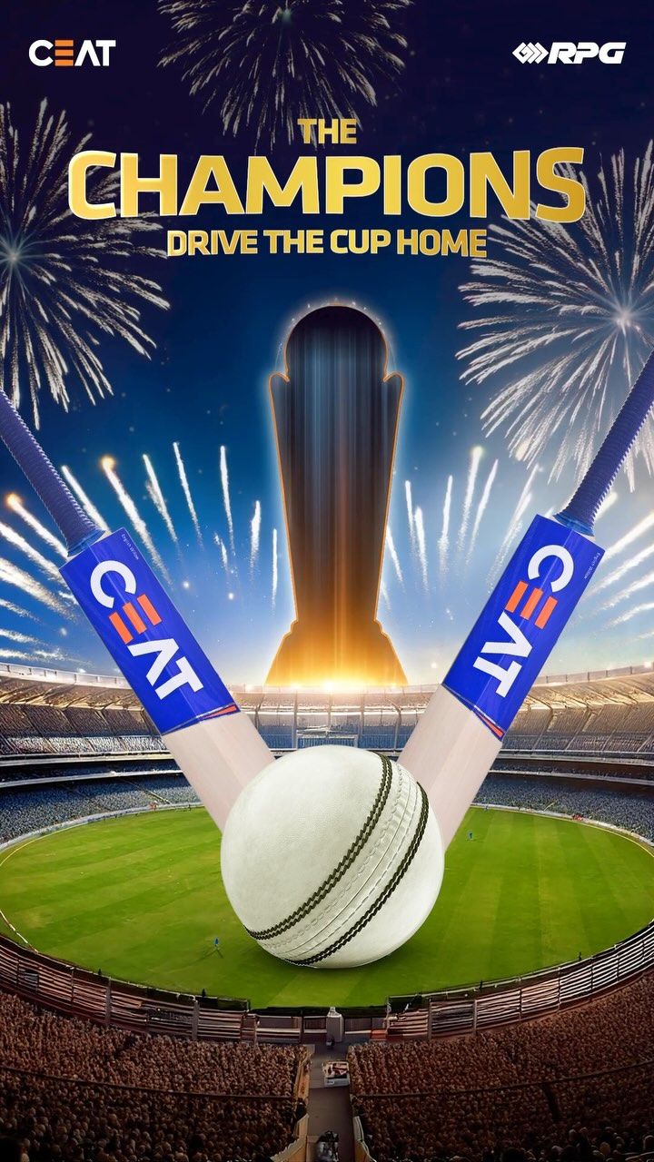 Victory isnt a destination, its the road our Men In Blue own Icc2025 Indiawins championsleague ceat rpg