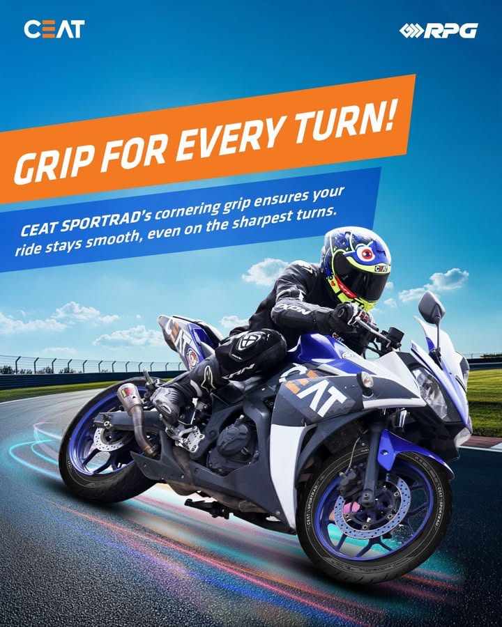 Whether youre chasing speed or carving through city streets, CEAT SPORTRAD delivers unmatched control