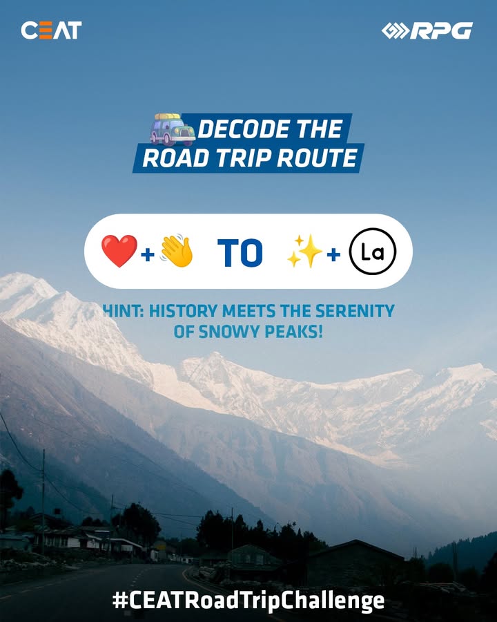  CEATRoadTripChallenge Route 4 A journey that begins in the heart of India and winds its way to serene snowy hills