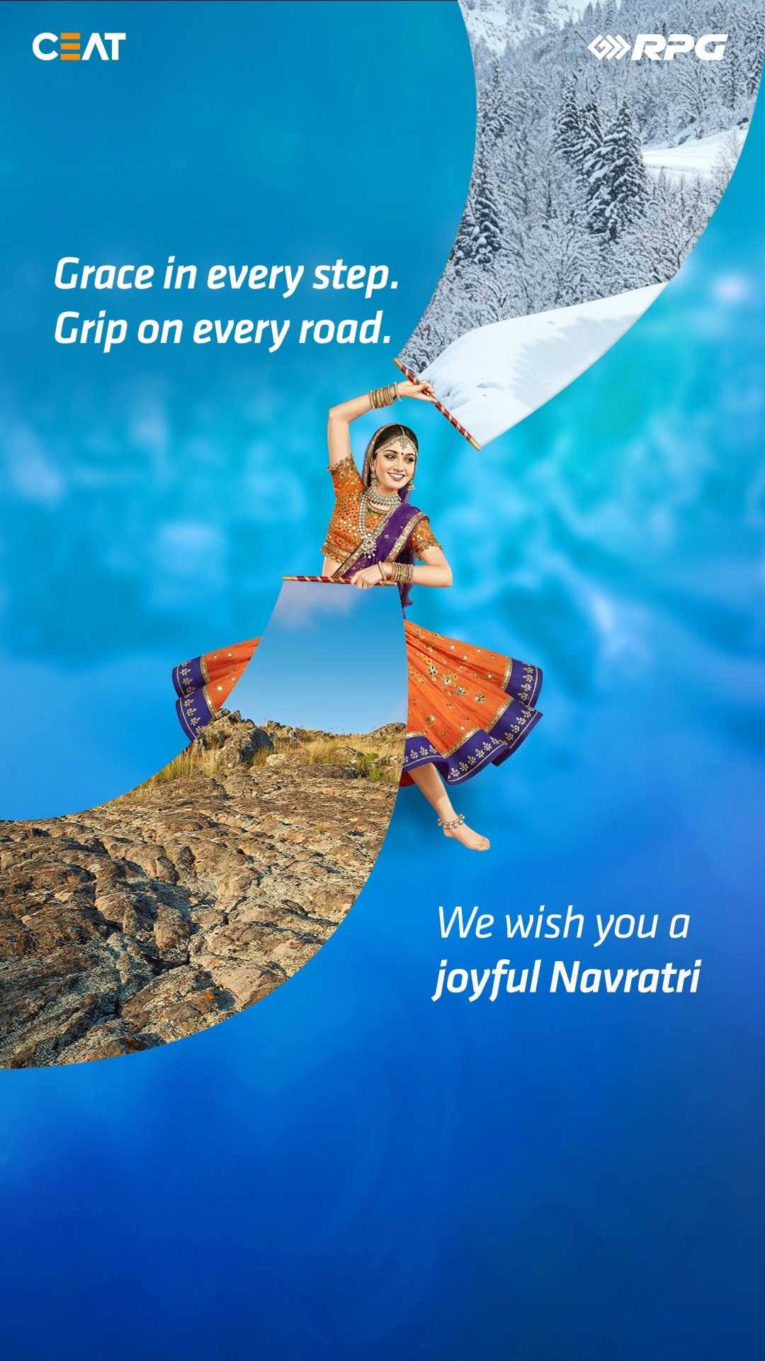 From the beats of dandiya to the roads we travel, may this season bring balance, joy, and togetherness