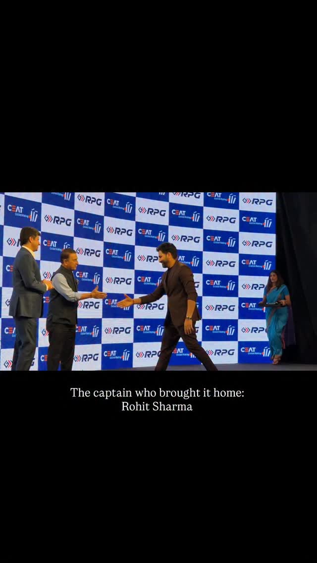 Captaincy with clarity and composure Rohit Sharma is honoured for lifting the 2025 crown