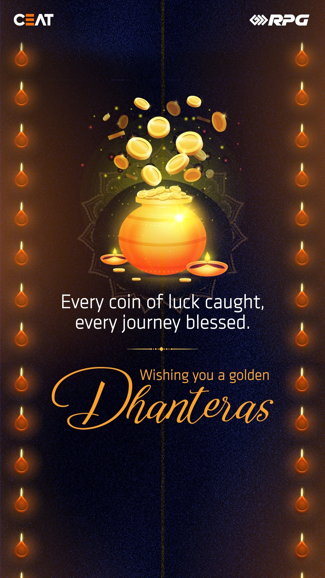 This Dhanteras, let every journey invite good fortune. Happy Dhanteras CEAT ThisIsRPG happydhanteras Dhanteras2025