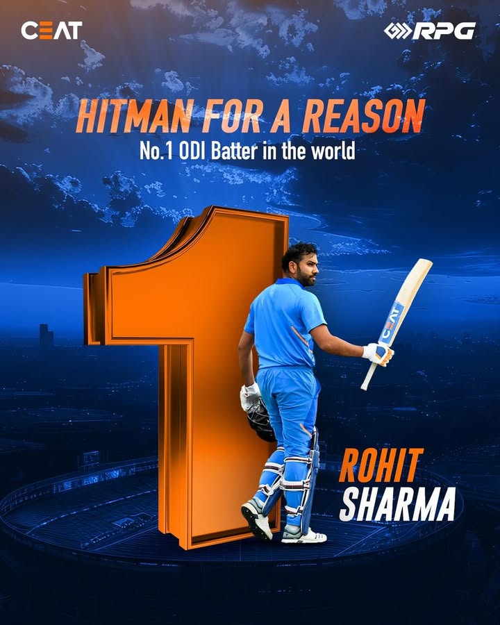 Rohit Sharma breaks records Becomes Oldest ICC No.1 ODI Batter in History. The longer he plays, the stronger his legacy grows Rohit Sharma, ODI, Cricket, Ceat  Rohit Sharma breaks records Becomes Oldest ICC No.1 ODI Batter in History