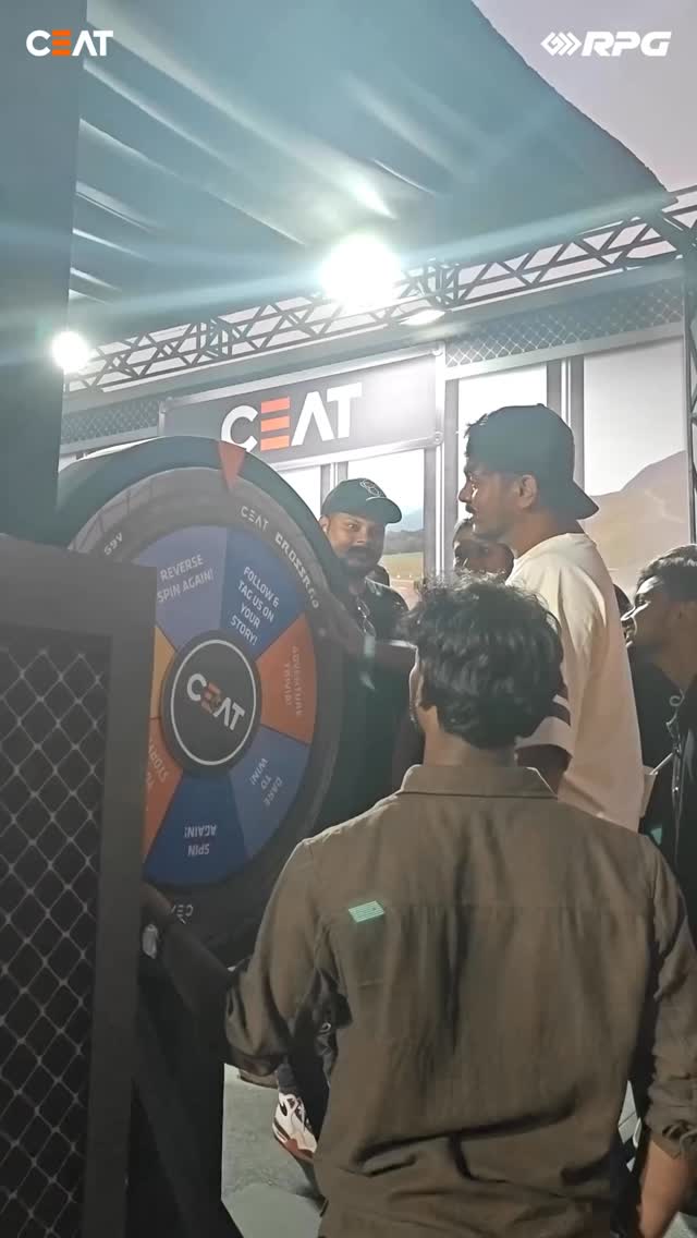 CEAT Gripp Arena at Motoverse Check out our tyres, get your questions answered, sip on mocktails, spin to win goodies AN...