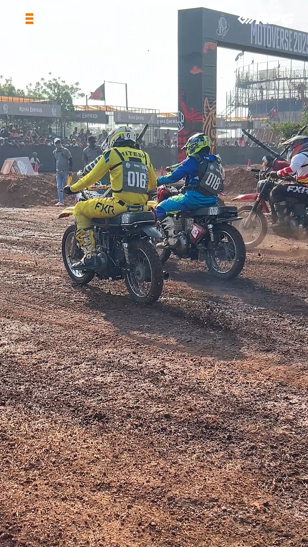 Dirt track riders taking on the dust, the hurdles and the heat with pure balance and grit. All rolling on CEAT tyres