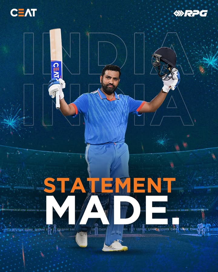 A convincing victory for the men in blue. Rohit Sharma, ODI, INDvSA, India Win, Team India, Cricket, Ceat 
