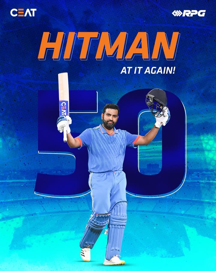 Another day, another 50 for the Hitman Rohit Sharma, ODI, INDvSA, Cricket, Ceat 