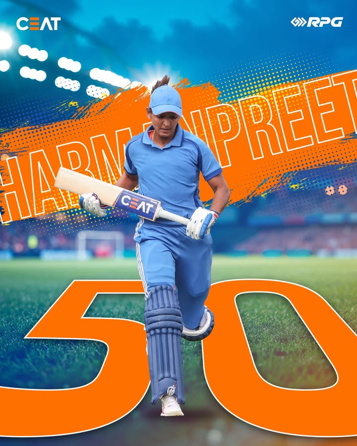 Add another one to the logbook. WPL 2026, MIvGG, Harmanpreet Kaur, Ceat 