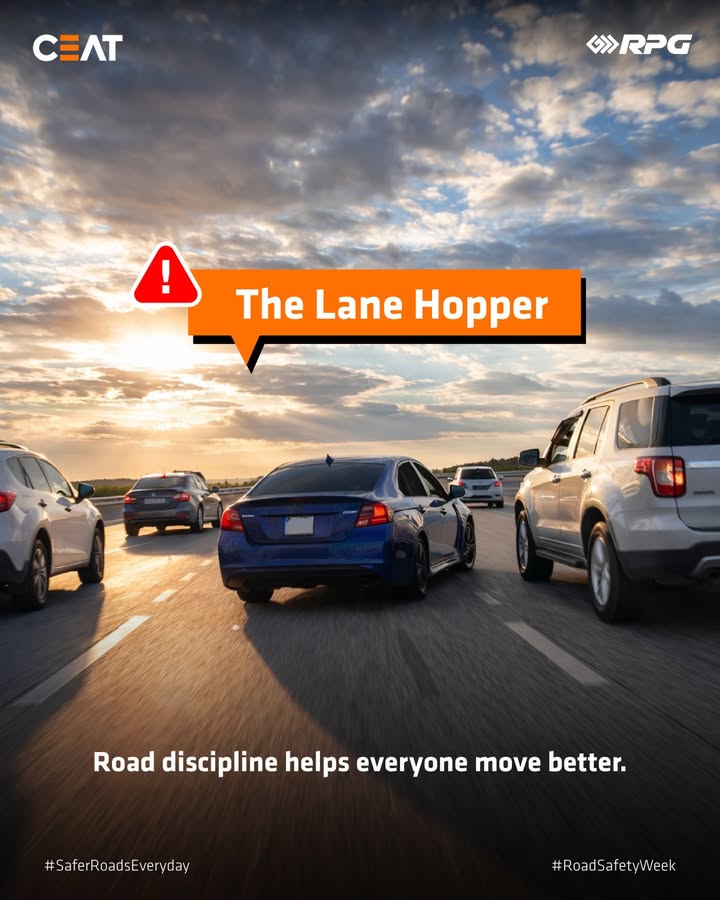 On the road, discipline, clear signalling, and mutual respect keep everyone moving safely