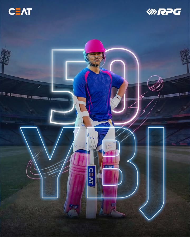 Yashasvi doing what Yashasvi does best PBKSvsRR, IPL 2026, Cricket, Ceat, This is RPG 