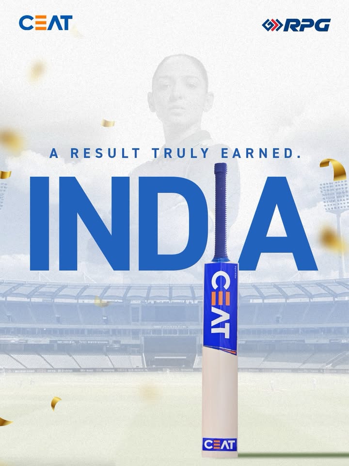 Finishing in style. ENGvsIND, Womens Test, Indian Womens Cricket, Win, CEAT, This is RPG 