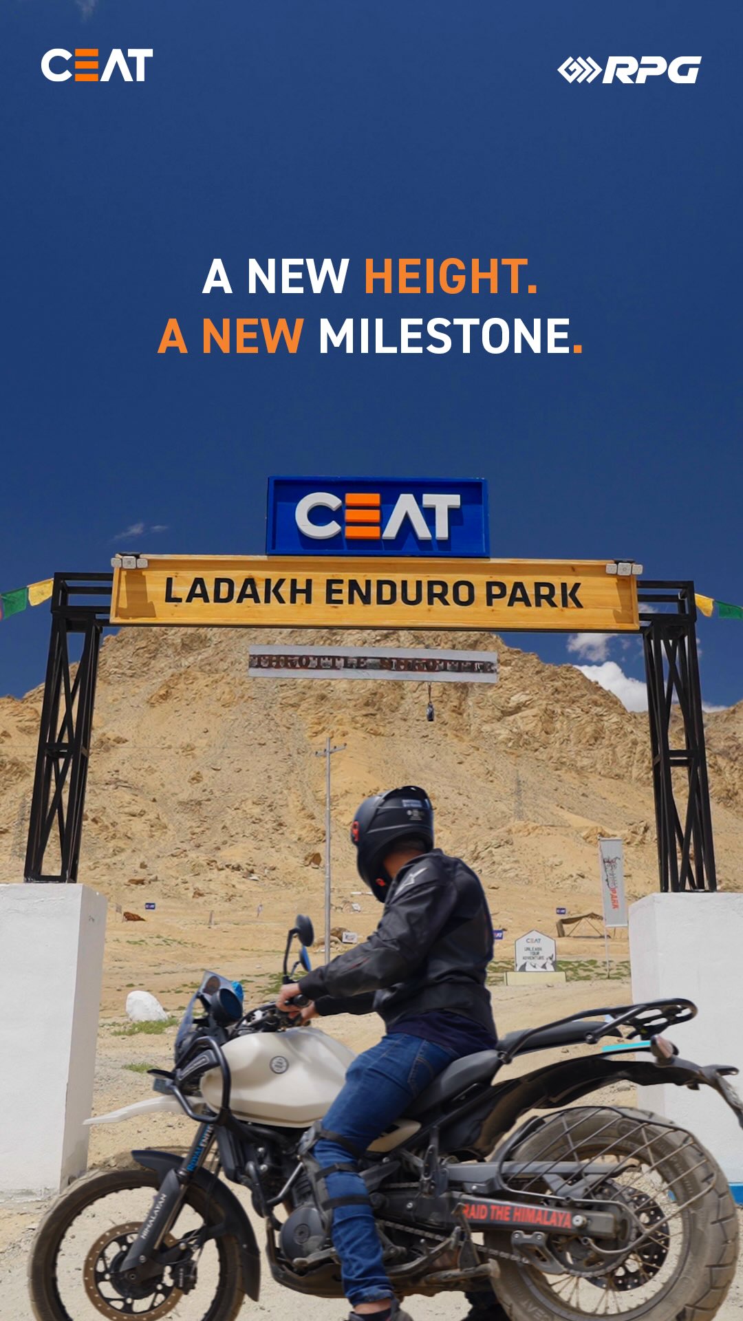 The ride has taken us higher, and CEAT Enduro Park, Ladakh, has reached a milestone worth celebrating