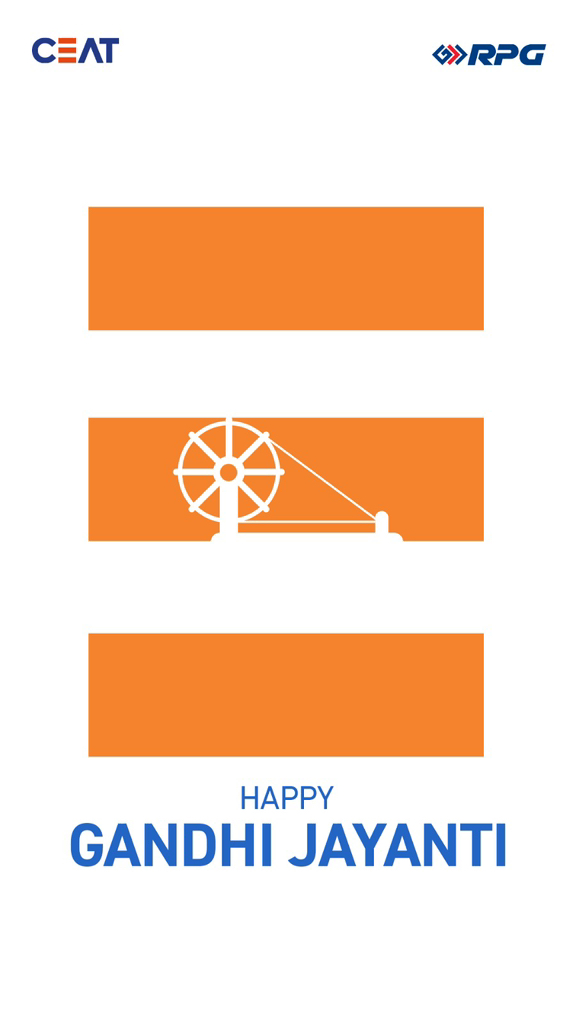 His vision still shows us the way forward. Happy Gandhi Jayanti. Gandhi Jayanti, Vision, CEAT, This is RPG 