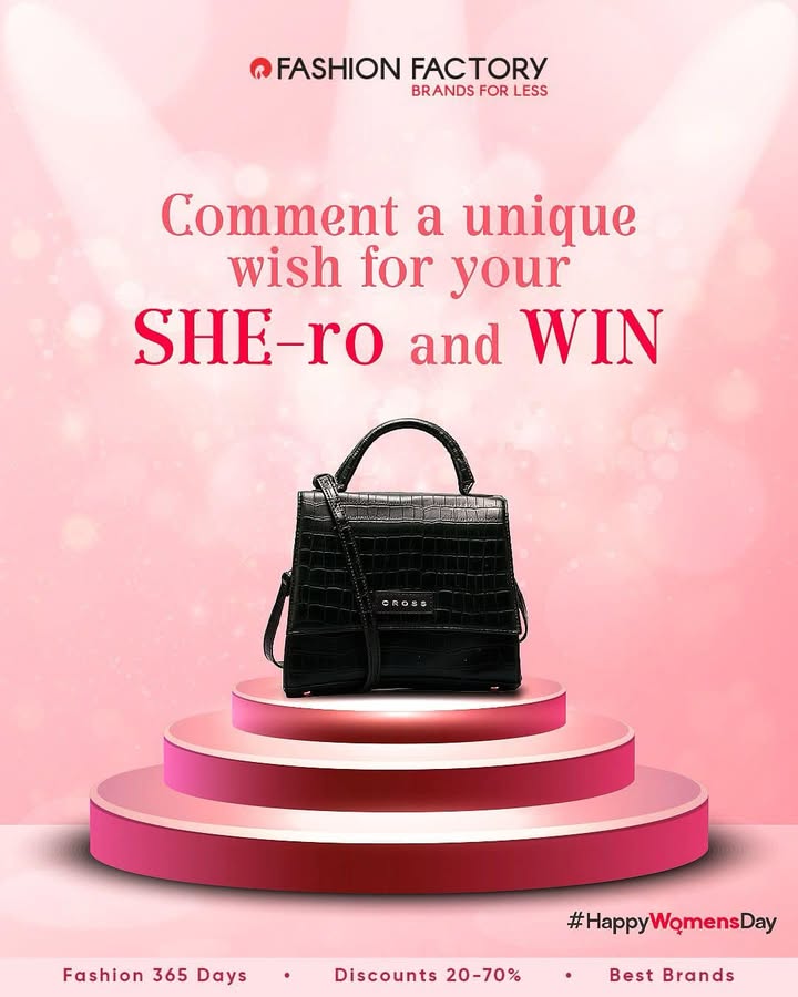 Join our special contest and make her feel as iconic as she truly is