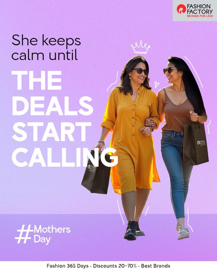 Because shocking moms with deals is our love language. Happy Mothers Day. Shop now at our nearest store today