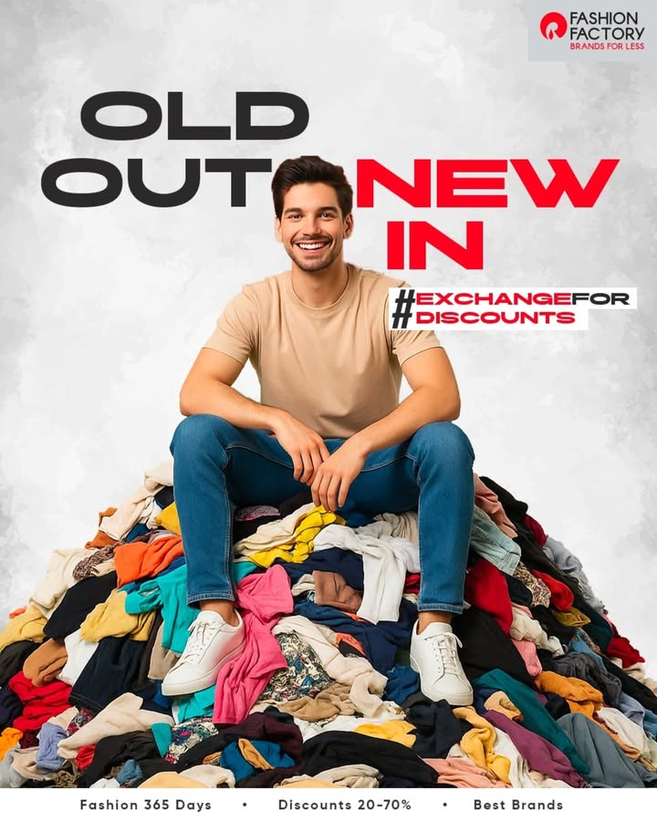Out with the meh, in with the YASS Get new and branded clothes in exchange for your old ones. Valid till 20th July Out with the meh, in with the YASS Get new and branded clothes in exchange for your old ones. Valid till 20th July