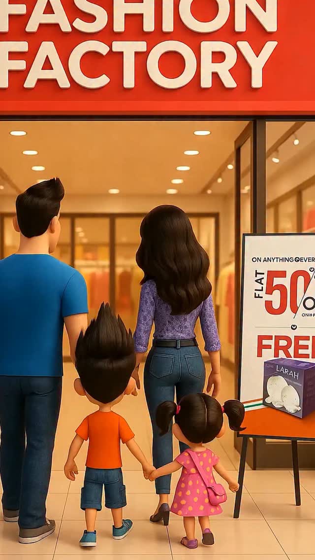 When the whole fam finds their vibe and a free dinner set. Get flat 50 OFF on apparels. No conditions. No rules