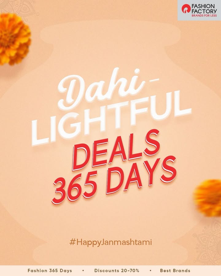 Celebrate Janmashtami with steal worthy looks at steal deal prices. Visit our nearest store Celebrate Janmashtami with steal worthy looks at steal deal prices. Visit our nearest store