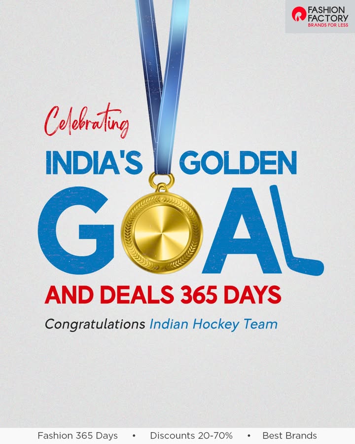 India scored the win, and were scoring you the deals. Celebrate the big goal with bigger deals only at Fashion Factory India scored the win, and were scoring you the deals. Celebrate the big goal with bigger deals only at Fashion Factory