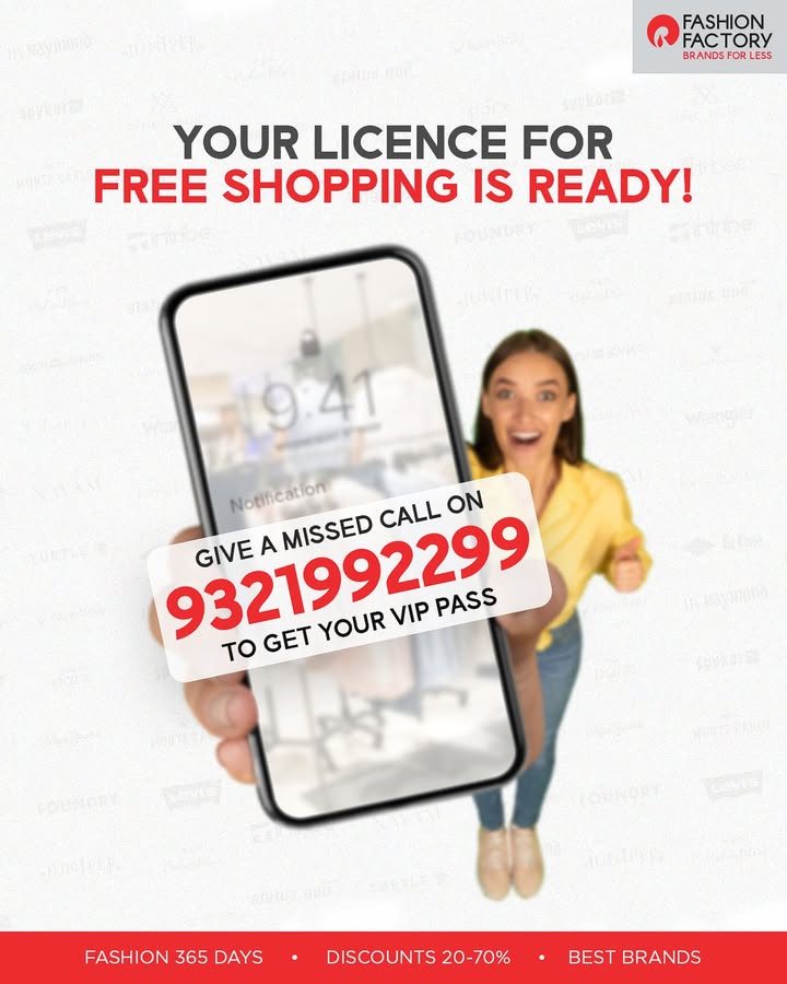 When Fashion Factory gives you a chance to shop for free you dont question it, you hit call