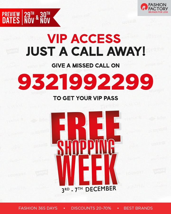 VIP Access is literally just one call away. Last chance to claim your VIP Pass