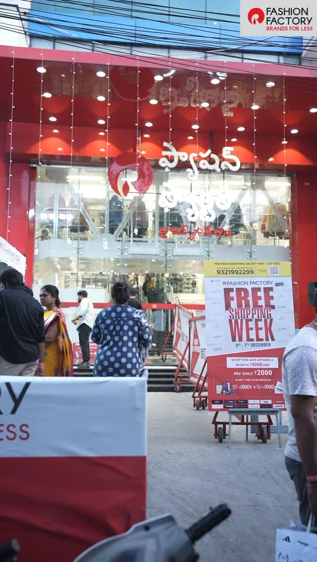 When your bags get fuller, the smiles get brighter, thats the FREE SHOPPING WEEK feeling