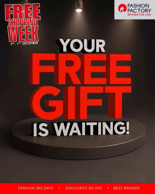 FREE shopping and a FREE This is not a sale, it is a rewarding shopping experience for everyone. Get ready to brag