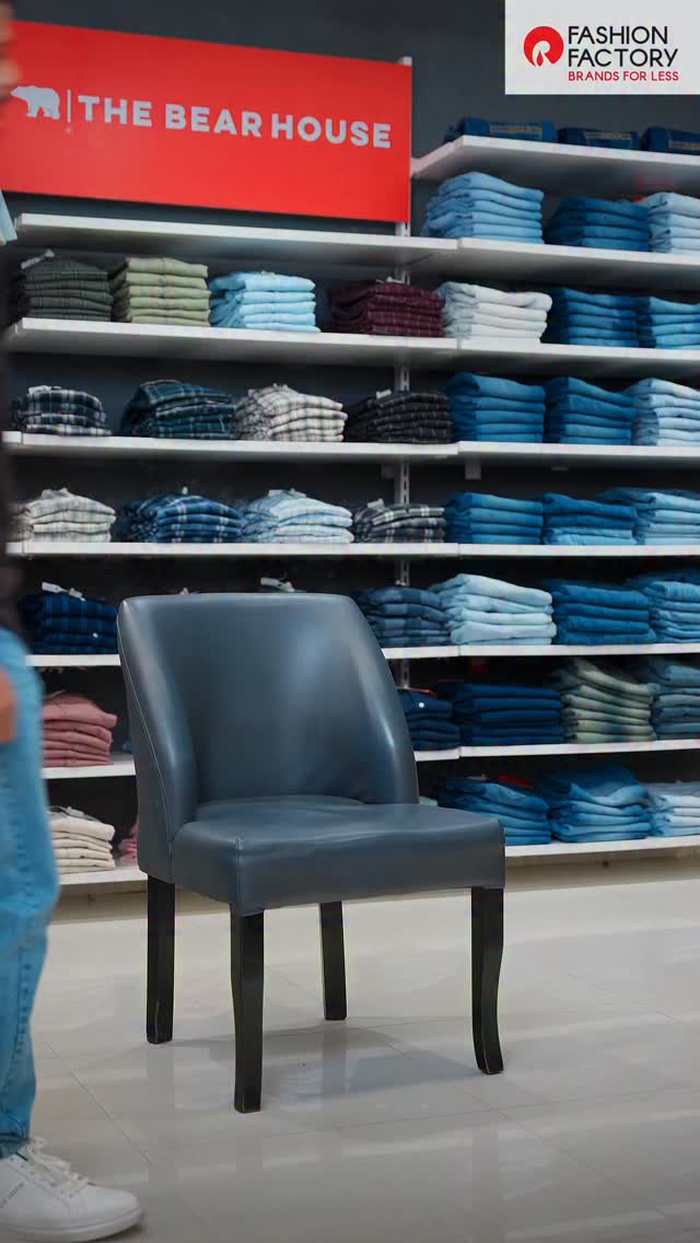 New brand energy. Old school cool. Fresh casuals by Bear House just landed at Fashion Factory. New brand. Clean fits