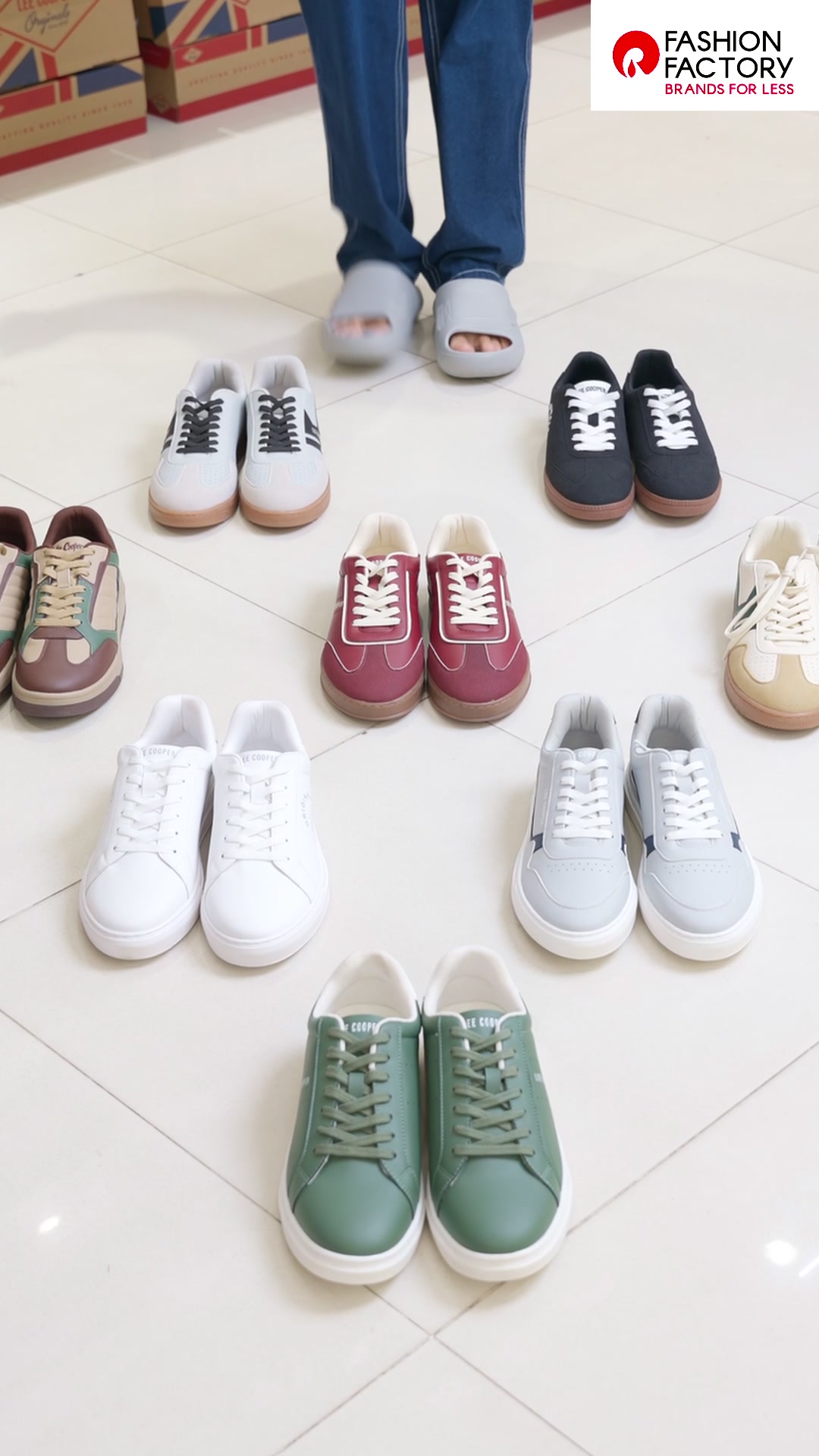 Some shoes dont need hype. They move with attitude. New Lee Cooper Exclusive shoes are here