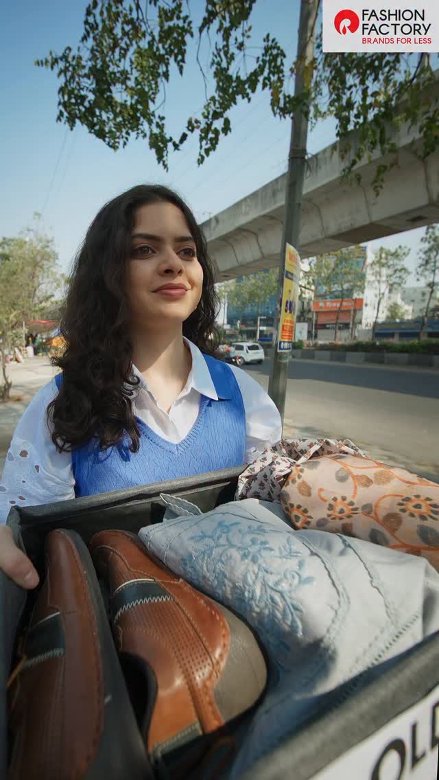 POV Youre not carrying old clothes. Youre carrying your next outfits budget