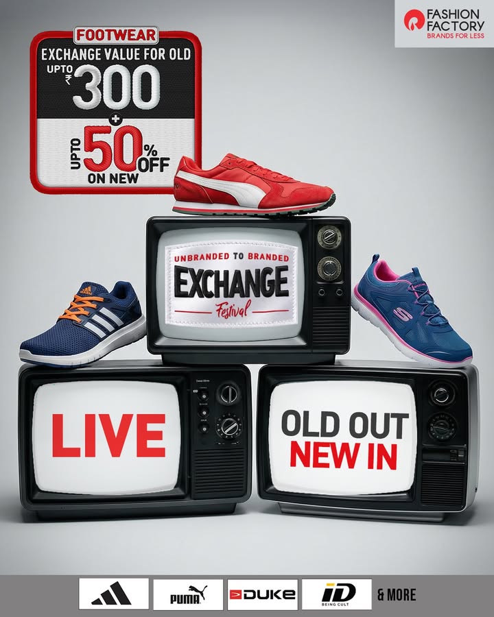 Your old shoes have done enough miles. Time to step into something new