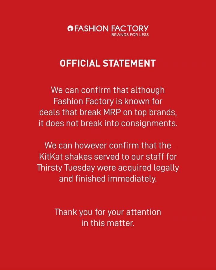 We just cant seem to catch a break or did we . . FashionFactory Trending Kitkat Deals BestBrands