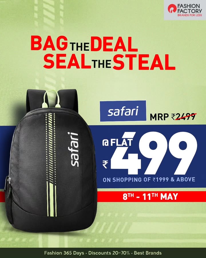 Shop a bit. Bag a hit. This deals got your name on it
