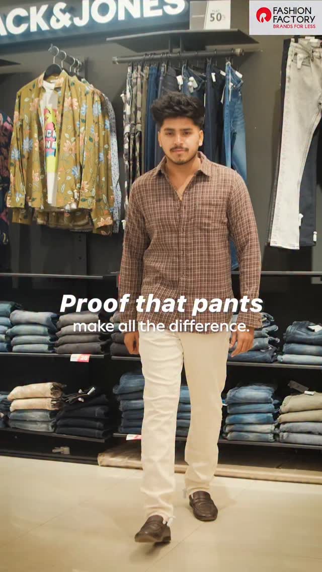 Good outfits start from the bottom up. Cargos. Trousers. Denims