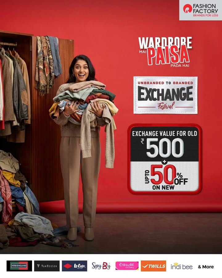 Wardrobe mein kapde hain
