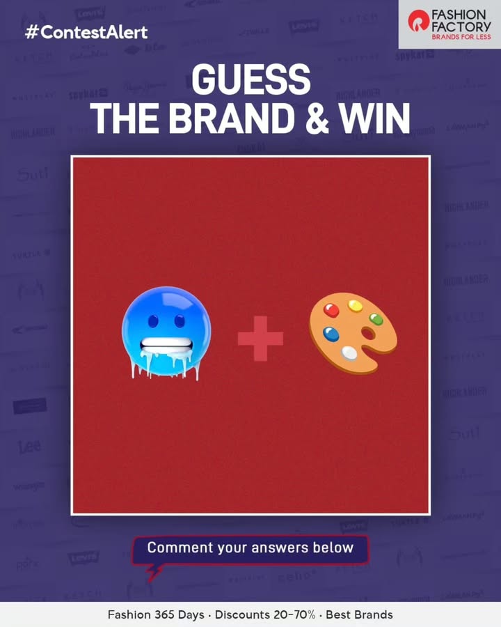 Think youve got it Drop your answer in the comments and let your guess do the talking. Guess the brand win big 1