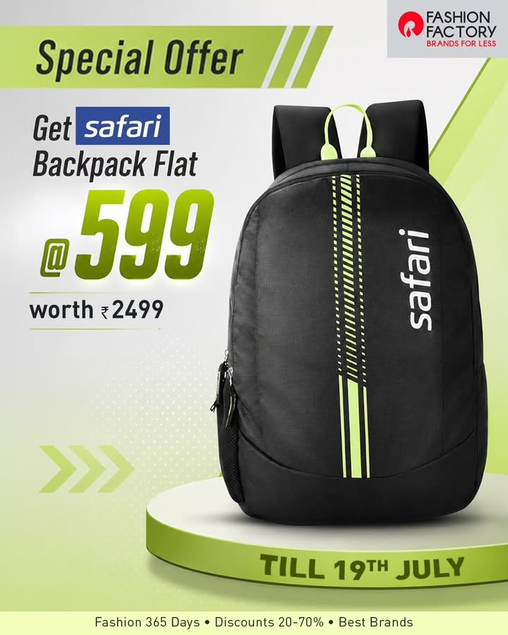 Backpack goals. Budget controls. Your everyday carry just got a serious upgrade