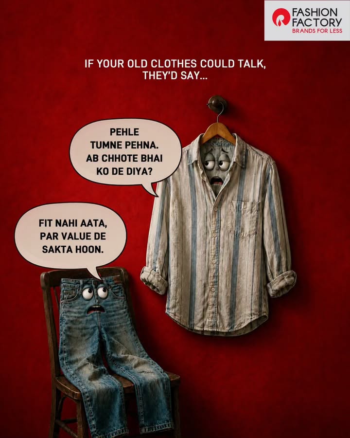 Your old clothes are done being ignored